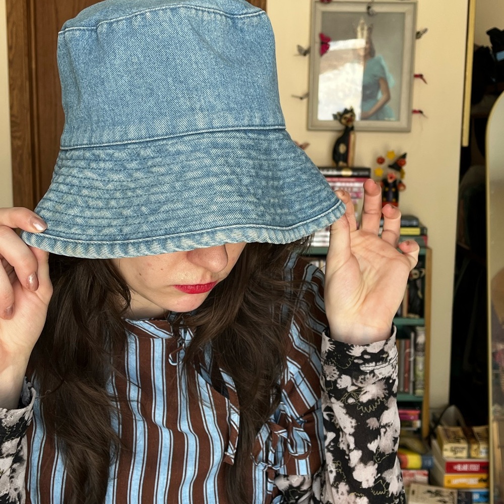 Betmar Light Blue Denim Hat